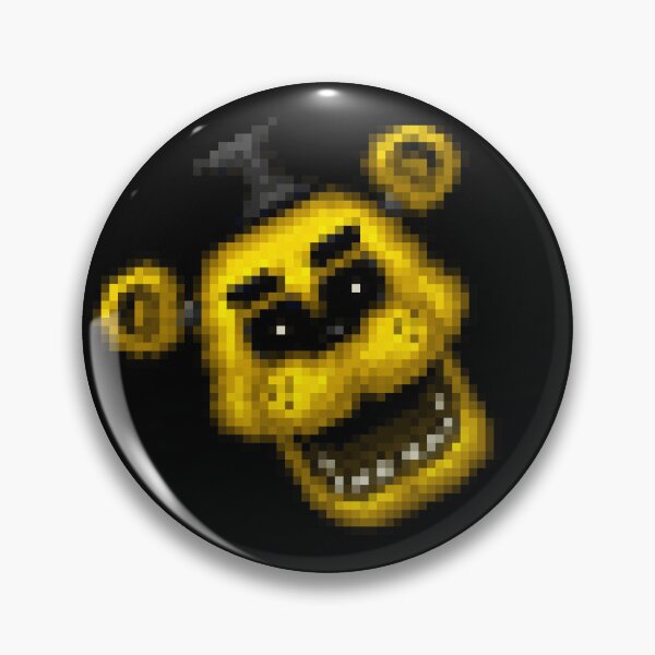 Item preview, Five Nights at Freddy's 1 - Pixel art - Golden Freddy 2 designed and sold by GEEKsomniac.
