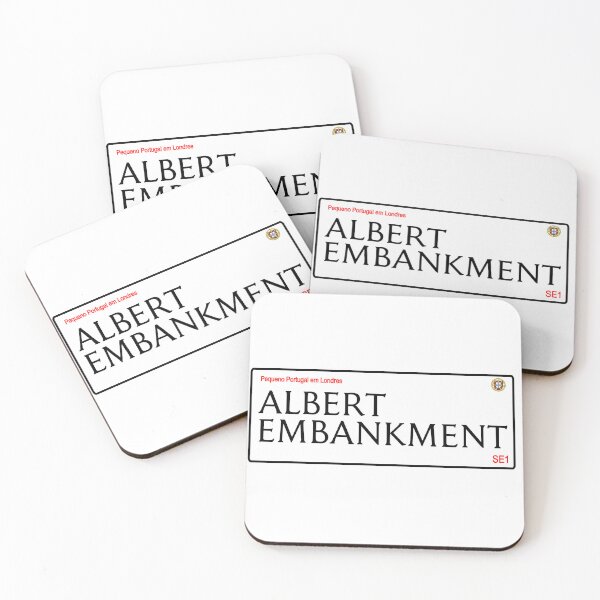 Item preview, Albert Embankment Street Sign (Pequeno Portugal) designed and sold by Londonation.