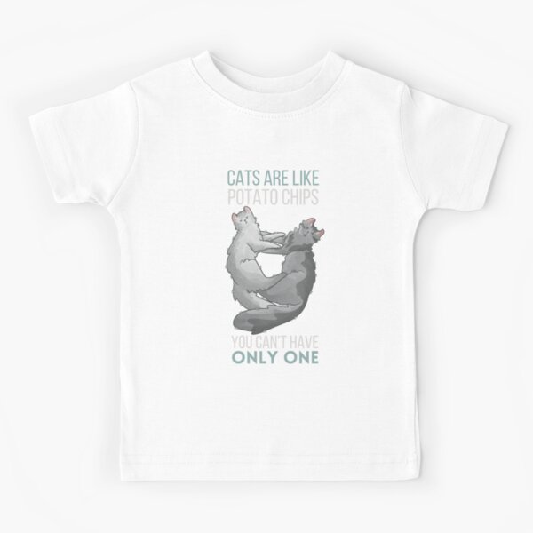 Cats are like Potato Chips - Bengals - Gifts for cat lovers Baby