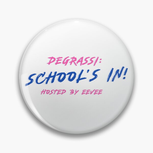 Item preview, Degrassi: School’s In Podcast Logo designed and sold by eeveepacini.