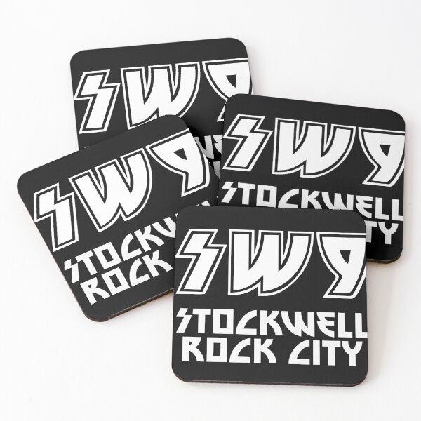 Item preview, SW9 Stockwell Rock City (White) designed and sold by Londonation.