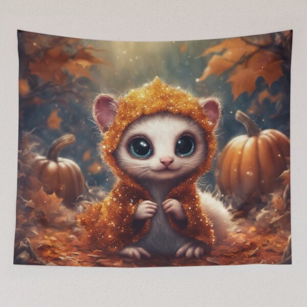 Item preview, “Ferret Halloween” designed and sold by Songedete.