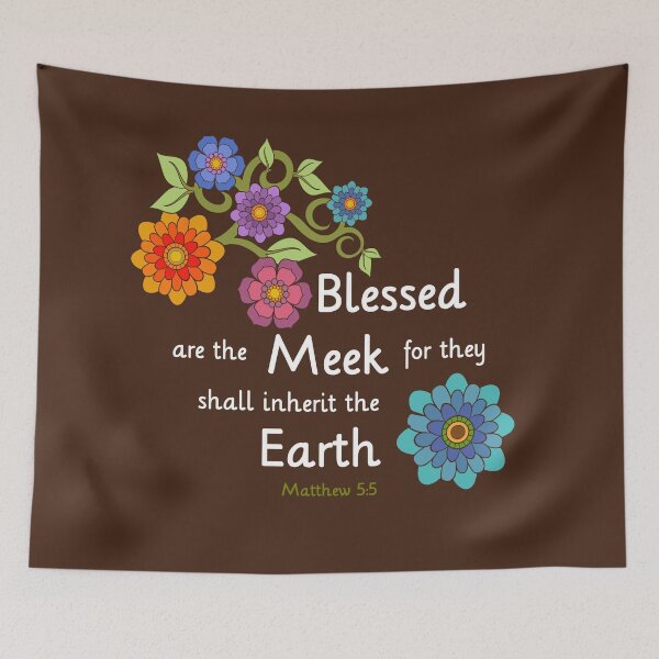 Item preview, Blessed are the Meek Beatitude Sermon designed and sold by Alondra.