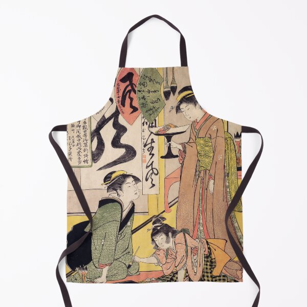 Item preview, Gyoku-kashi Eimo Preparing Calligraphy Offerings designed and sold by Aleksander37.