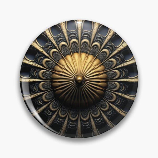 Item preview, Black & Gold Mandala designed and sold by artify-visions.