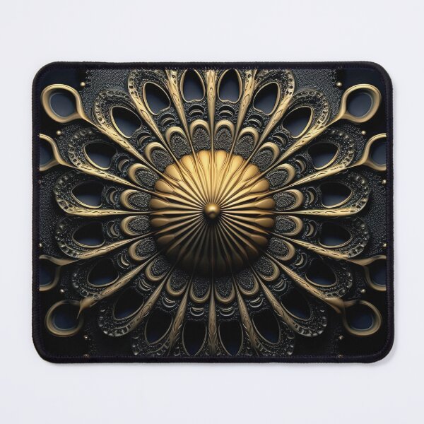 Item preview, Black & Gold Mandala designed and sold by artify-visions.