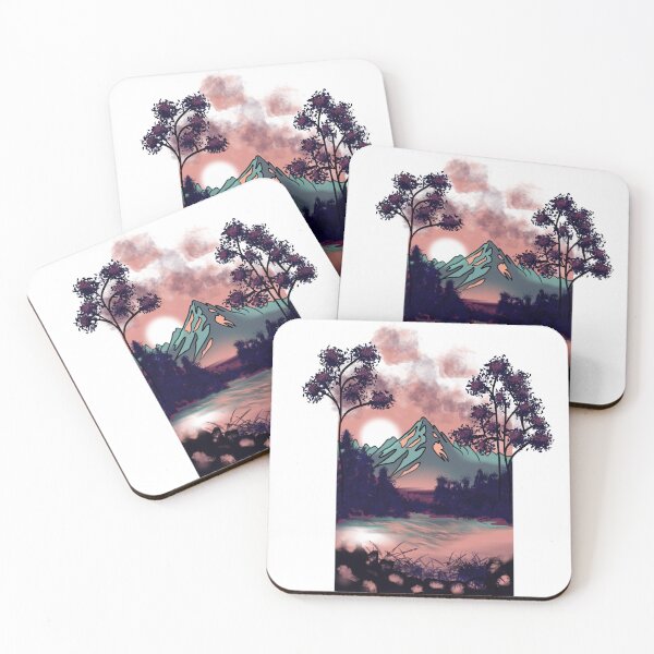 Item preview, Forest mountain  designed and sold by Alshoalla.