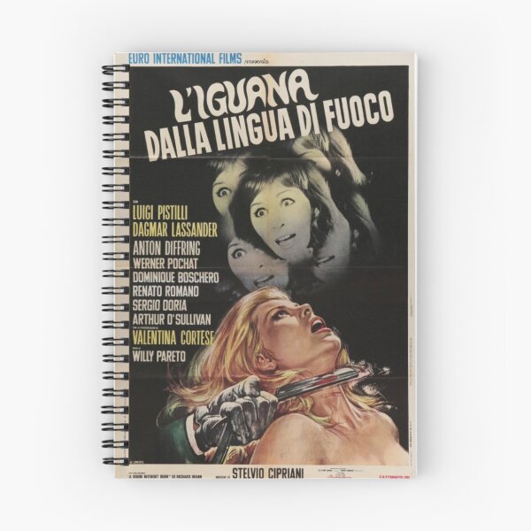 Item preview, The Iguana With The Tongue Of Fire (Vintage Poster) (Italian) designed and sold by oddsociety.