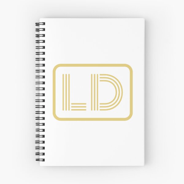 Item preview, LD Initials Gold Geometric Letters designed and sold by Jeallan Designs.