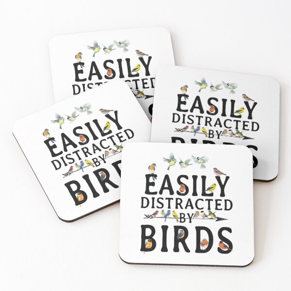 Item preview, Easily Distracted by Birds   designed and sold by zoilakuhlman.