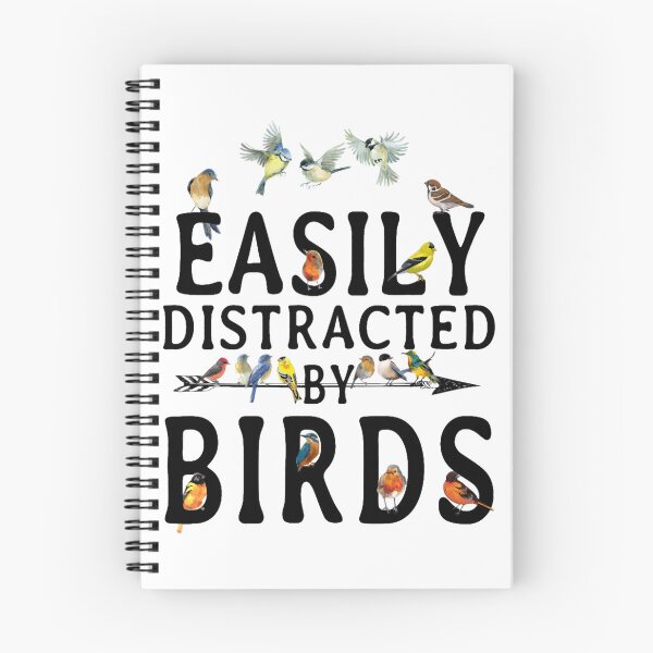 Item preview, Easily Distracted by Birds   designed and sold by zoilakuhlman.