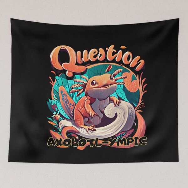 Item preview, AXOLOTL-YMPIC, QUESTION,MOM, DAD, GIFT, PYJAMAS designed and sold by carlos crane.