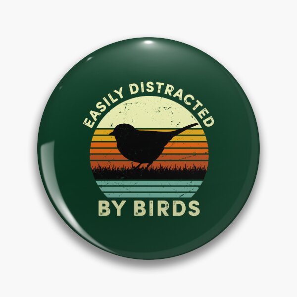 Item preview, Easily Distracted by Birds Classic  designed and sold by zoilakuhlman.