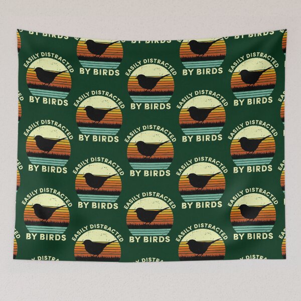 Item preview, Easily Distracted by Birds Classic  designed and sold by zoilakuhlman.