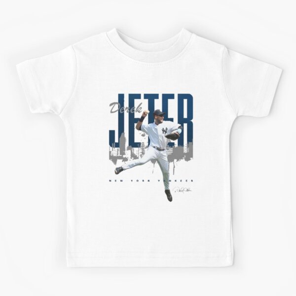 Derek Jeter Tips His Hat Kids T-Shirt for Sale by RatTrapTees