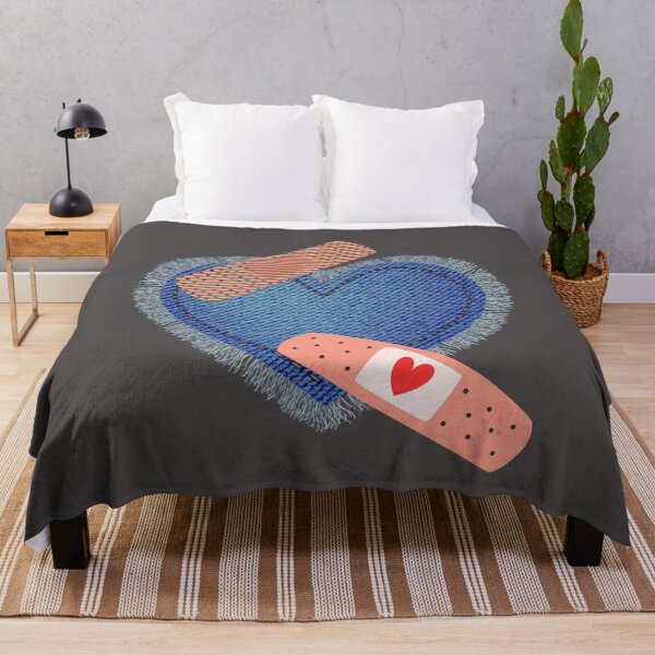 Aperçu de l'œuvre coeur cool sur les patchs Fanny Gifts créée et vendue par DSoriaDesign.
