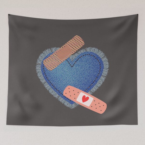 Item preview, cool  heart  on patches Fanny Gifts  designed and sold by DSoriaDesign.