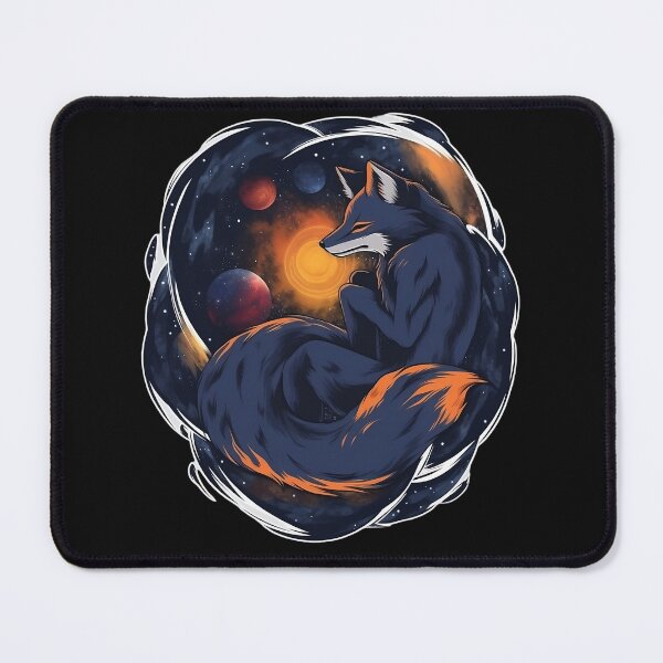 Item preview, Black Fox in Space designed and sold by TheHudge.