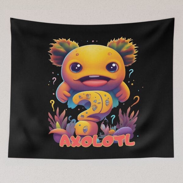 Item preview,  AXOLOTL, QUESTION,MOM, DAD, GIFT, PYJAMAS designed and sold by carlos crane.