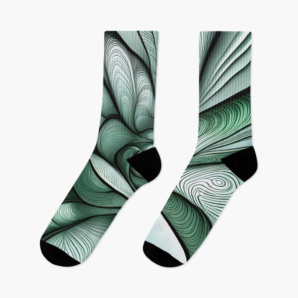 Item preview, Abstract Green Rose designed and sold by EtherArt Emporium.