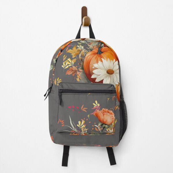 Aperçu de l'œuvre Citrouilles et floraison d'automne créée et vendue par NolineXpression.