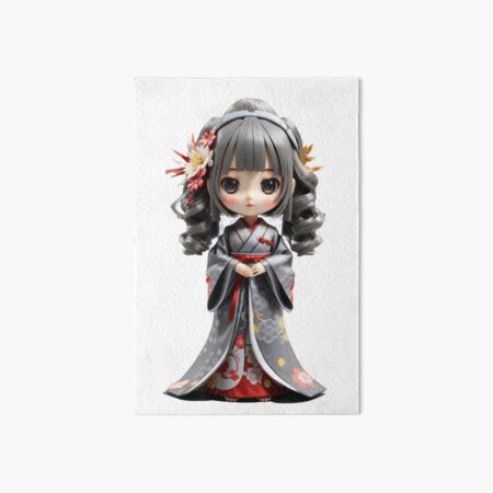 Kawaii Yukata Girl Paper Doll by JapanLover.Me  Paper dolls clothing,  Paper dolls, Paper doll template