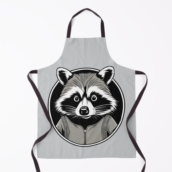 Item preview, Raccoon in Monochrome designed and sold by soloveyko.