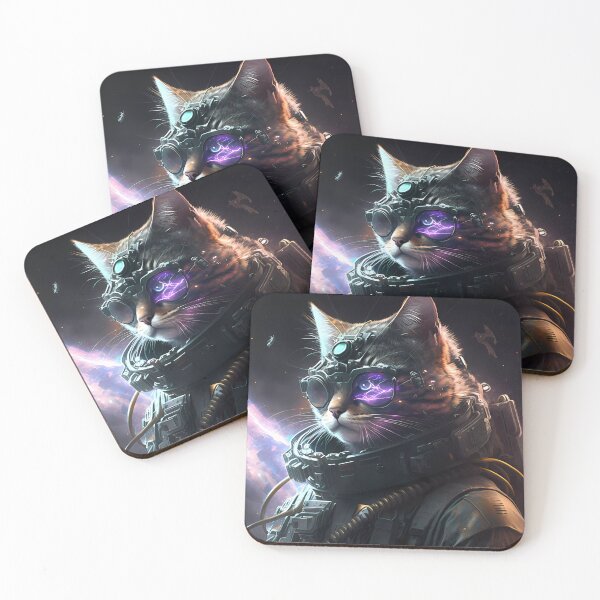 Item preview, “Hacker Meowtrice: The Feline Revolution” designed and sold by Art-Vortex-fr.