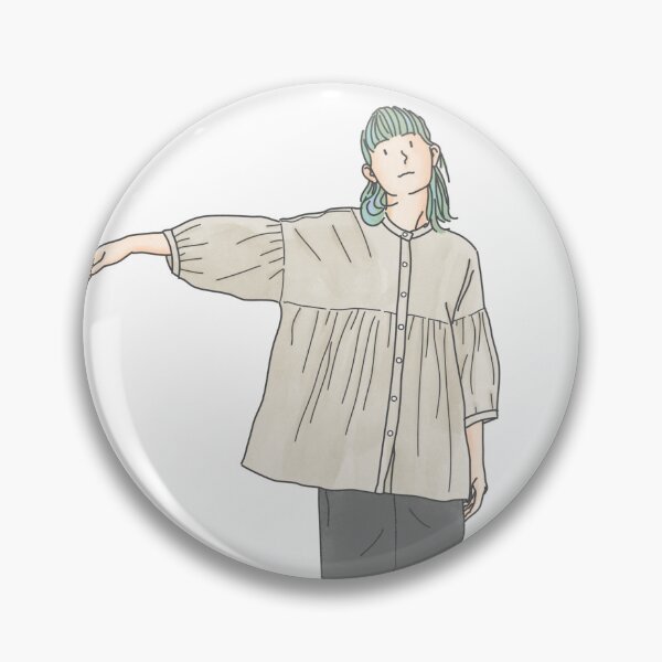 Item preview, Street fashion girl or woman wearing minimal clothing style blouse  designed and sold by OzzyMac.