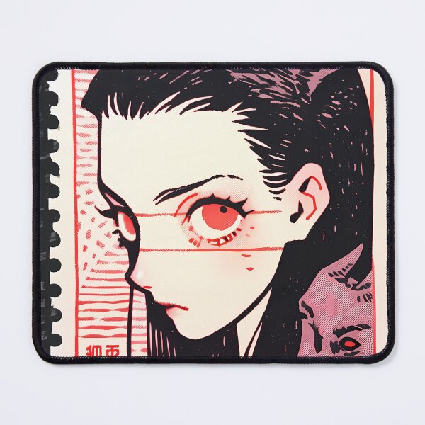 Item preview, Dreamy surreal Cat Ears postal stamp- Ink designed and sold by octoboobs.