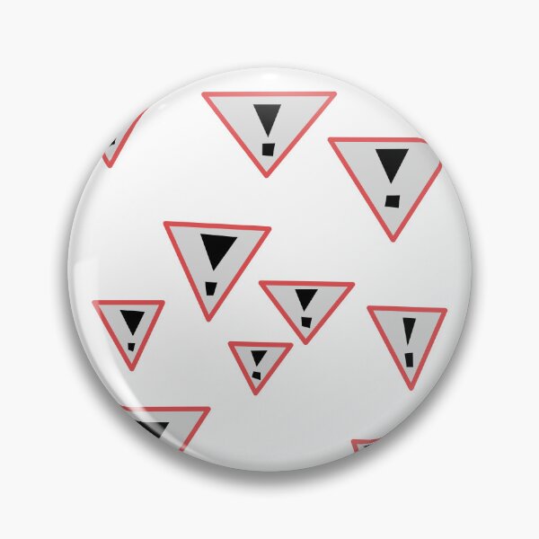 Item preview, Warning signs pattern designed and sold by BobobDesign.