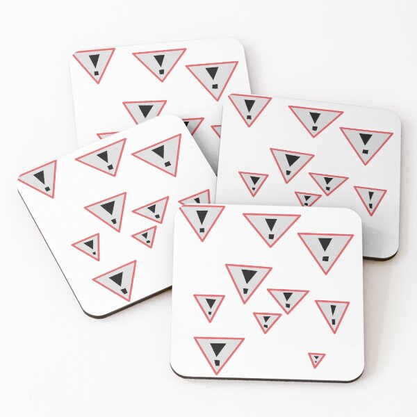 Item preview, Warning signs pattern designed and sold by BobobDesign.