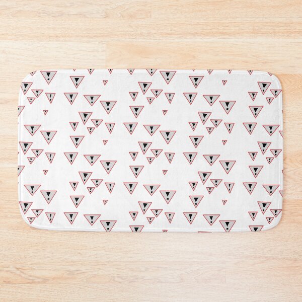 Item preview, Warning signs pattern designed and sold by BobobDesign.