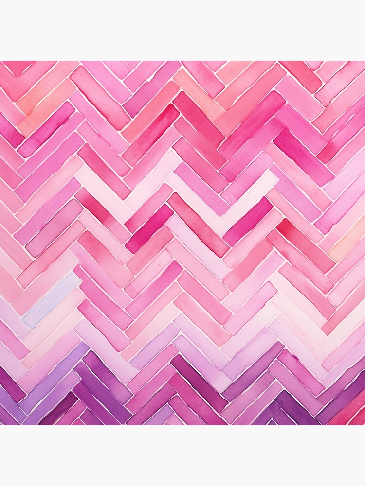 motif chevron rose vif