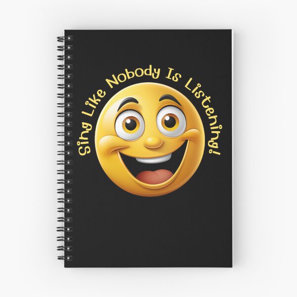 Item preview, Singing Emoji  - Sing Like Nobody Is Listening designed and sold by Rocketman2017.