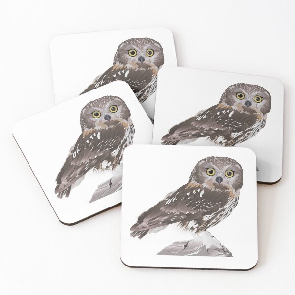 Item preview, Northern Saw-whet Owl designed and sold by Chele Martines.