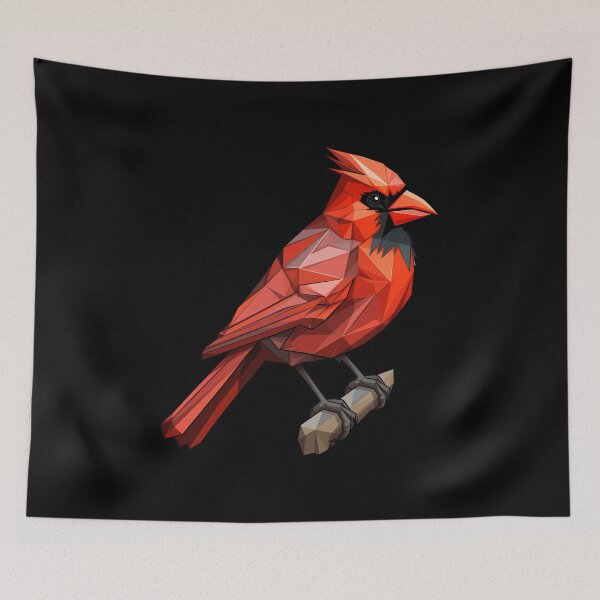 Item preview, Origami Northern Cardinal: Paper Flight of Elegance designed and sold by hamishby.