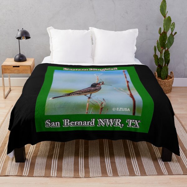 Item preview, The Perfect Gift For A Bird Lover: Eastern Kingbird, San Bernard NWR, Texas designed and sold by MoreEZUSA-Here.