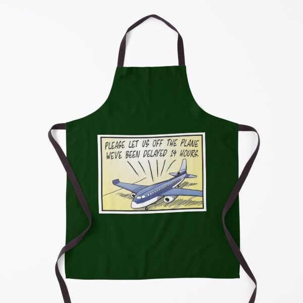 Item preview, Aegean Airlines Usa Funny Comic Design About Airplanes Delay Due To Omicron Virus designed and sold by PaigeGutmann.
