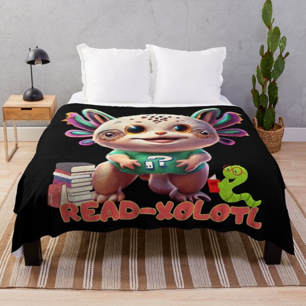 Item preview, READ-AXOLOTL, QUESTION,MOM, DAD, GIFT, PYJAMAS designed and sold by carlos crane.