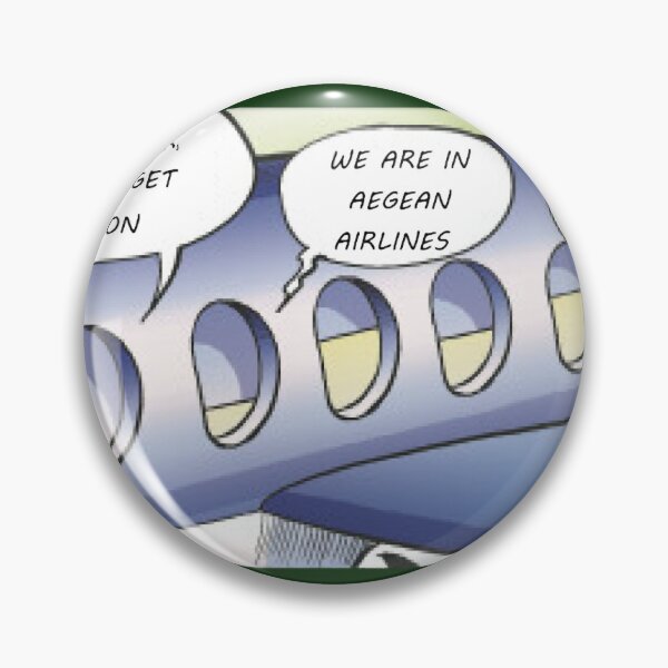 Item preview, Aegean Airlines Usa Funny Comic Design About Airplanes Delay Due To Omicron Virus (1) designed and sold by PaigeGutmann.