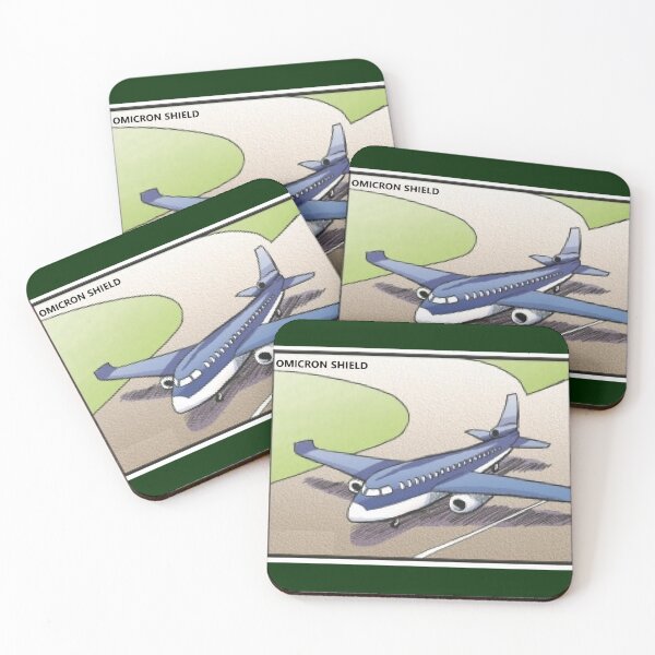 Item preview, Aegean Airlines Usa Funny Comic Design About Airplanes Delay Due To Omicron Virus(2) designed and sold by PaigeGutmann.