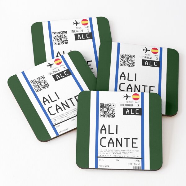 Item preview, Alicante -Elche Airport (ALC) Boarding Pass rickrolled designed and sold by PaigeGutmann.