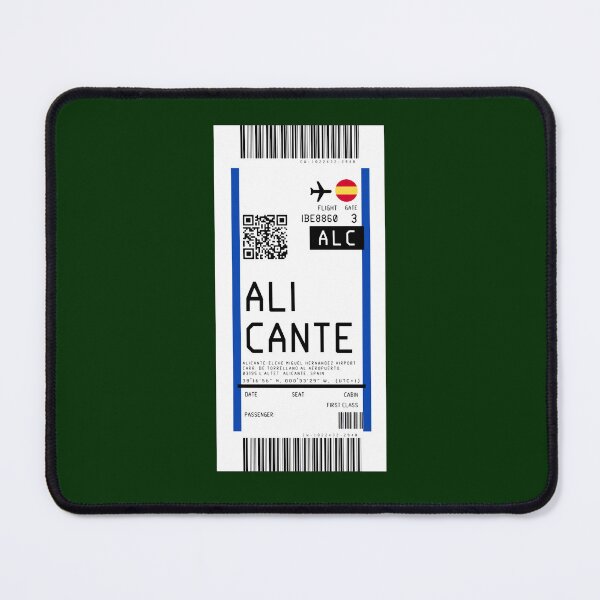 Item preview, Alicante -Elche Airport (ALC) Boarding Pass rickrolled designed and sold by PaigeGutmann.