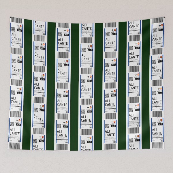Item preview, Alicante -Elche Airport (ALC) Boarding Pass rickrolled designed and sold by PaigeGutmann.