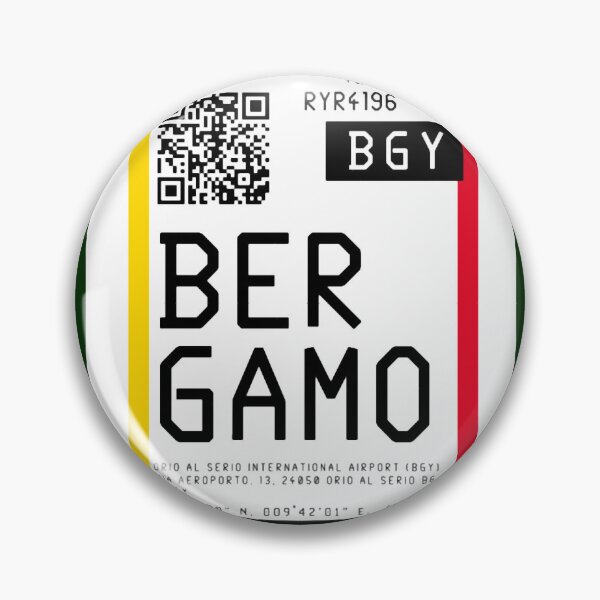 Item preview, Bergamo Orio Al Serio International Airport (BGY) Boarding Pass rickrolled designed and sold by PaigeGutmann.