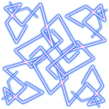 Artwork thumbnail, Blue plaid pattern by Meo Design