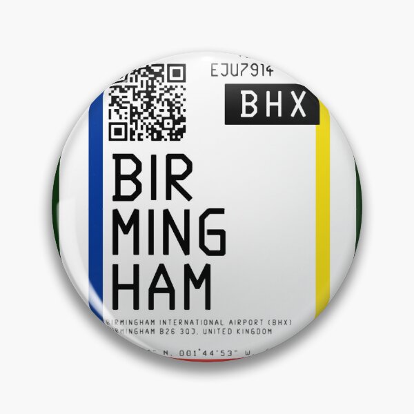 Item preview, Birmingham International Airport (BHX) Boarding Pass rickrolled designed and sold by PaigeGutmann.