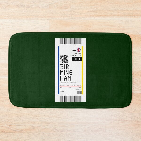 Item preview, Birmingham International Airport (BHX) Boarding Pass rickrolled designed and sold by PaigeGutmann.