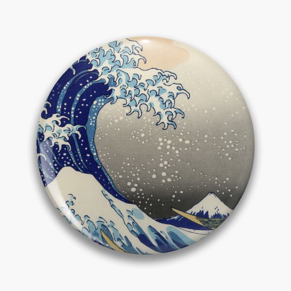 Item preview, Hiroshige The Great Wave Off Kanagawa Japanese Woodcut designed and sold by Henry Nelson Design.